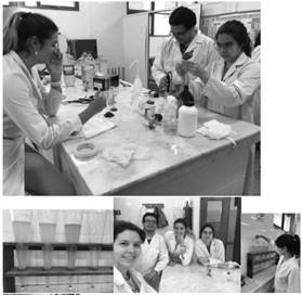 Un grupo de personas en una cocina

Descripción generada automáticamente con confianza media